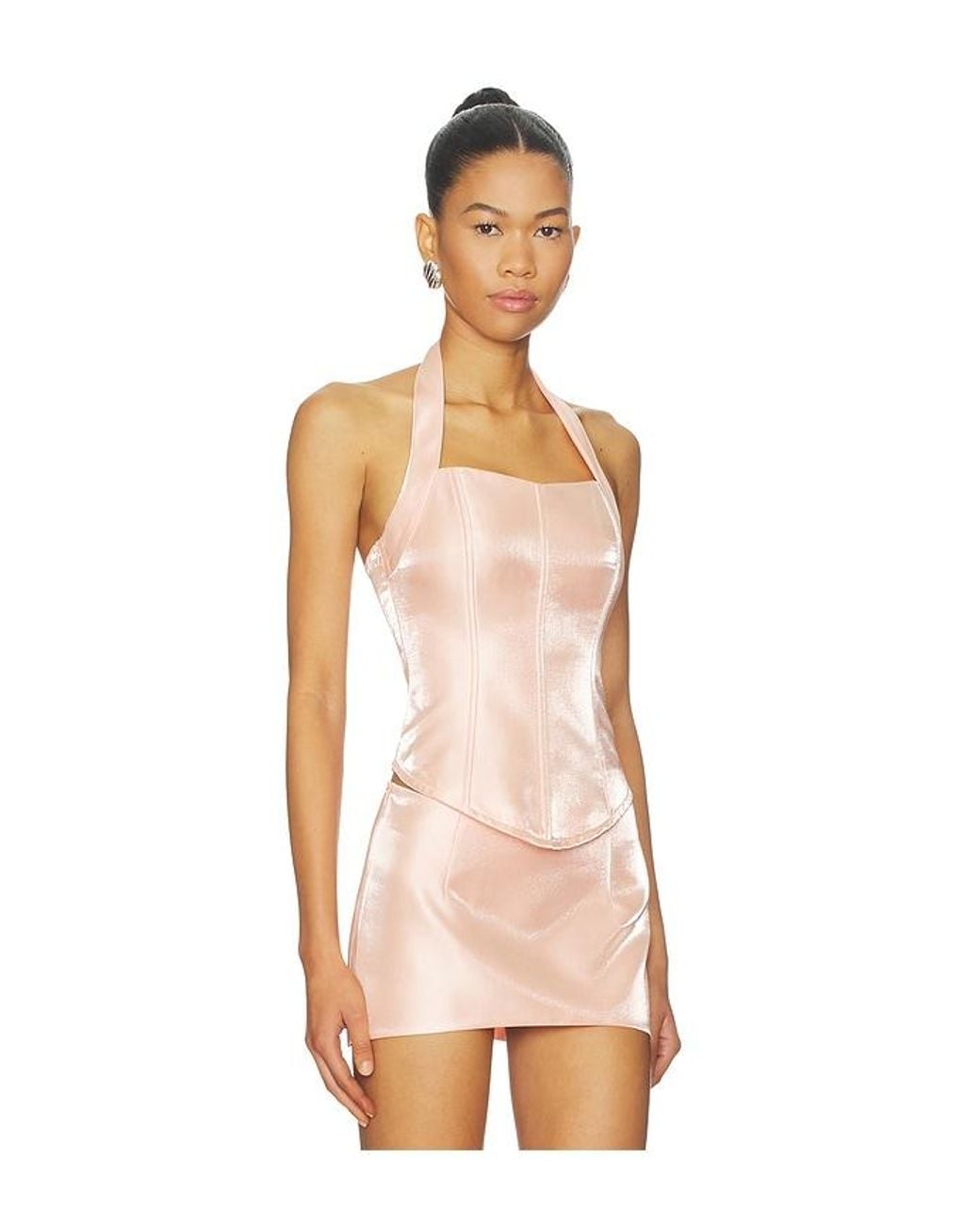 Kim Shui White Halter Top