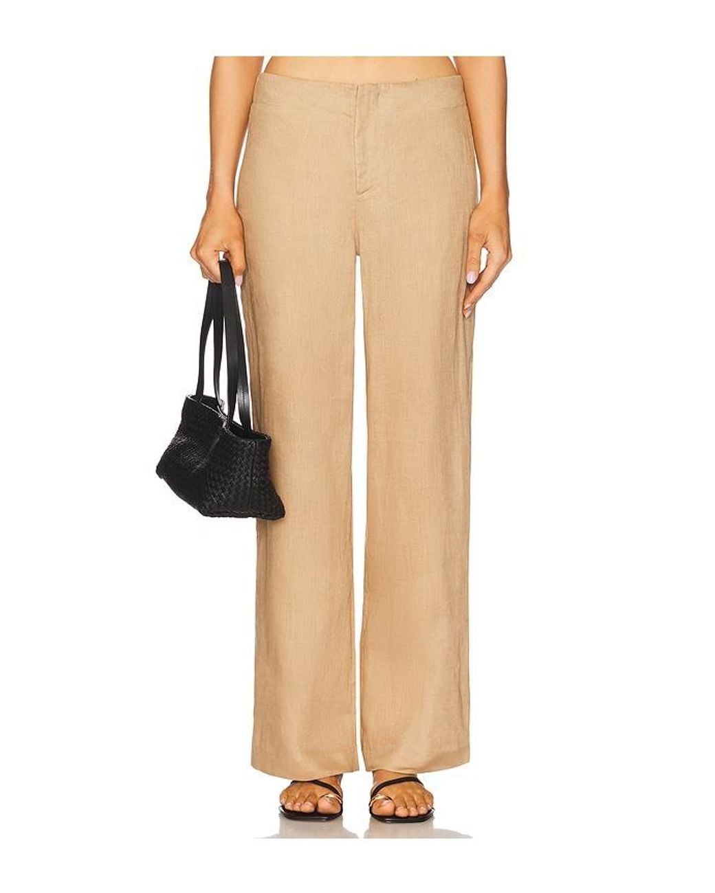 Bardot Multicolor Balia Hipster Linen Pant