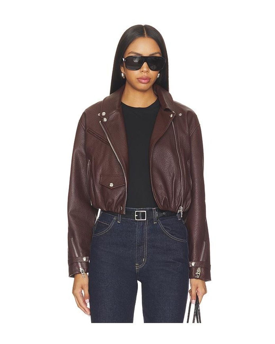 Blank NYC Multicolor Moto Jacket