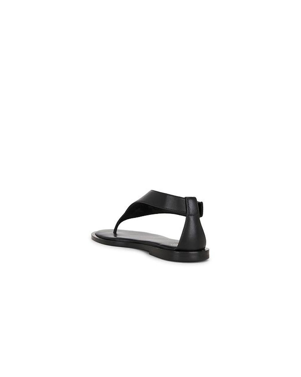 Balmain Black Anthem Thong Sandal