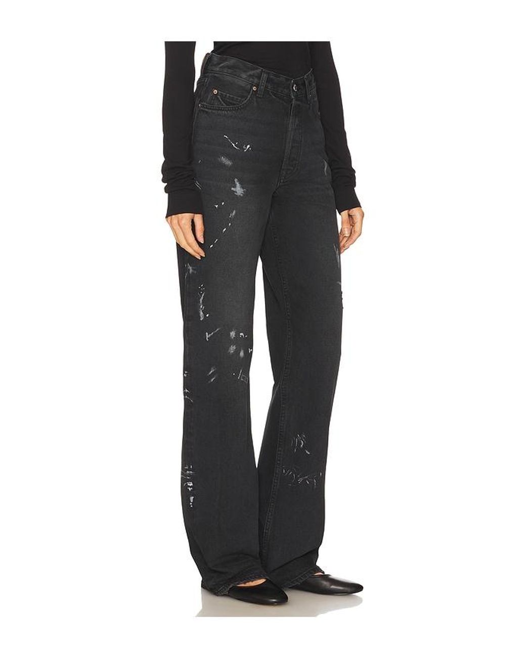 GRLFRND Black Elliot V Front