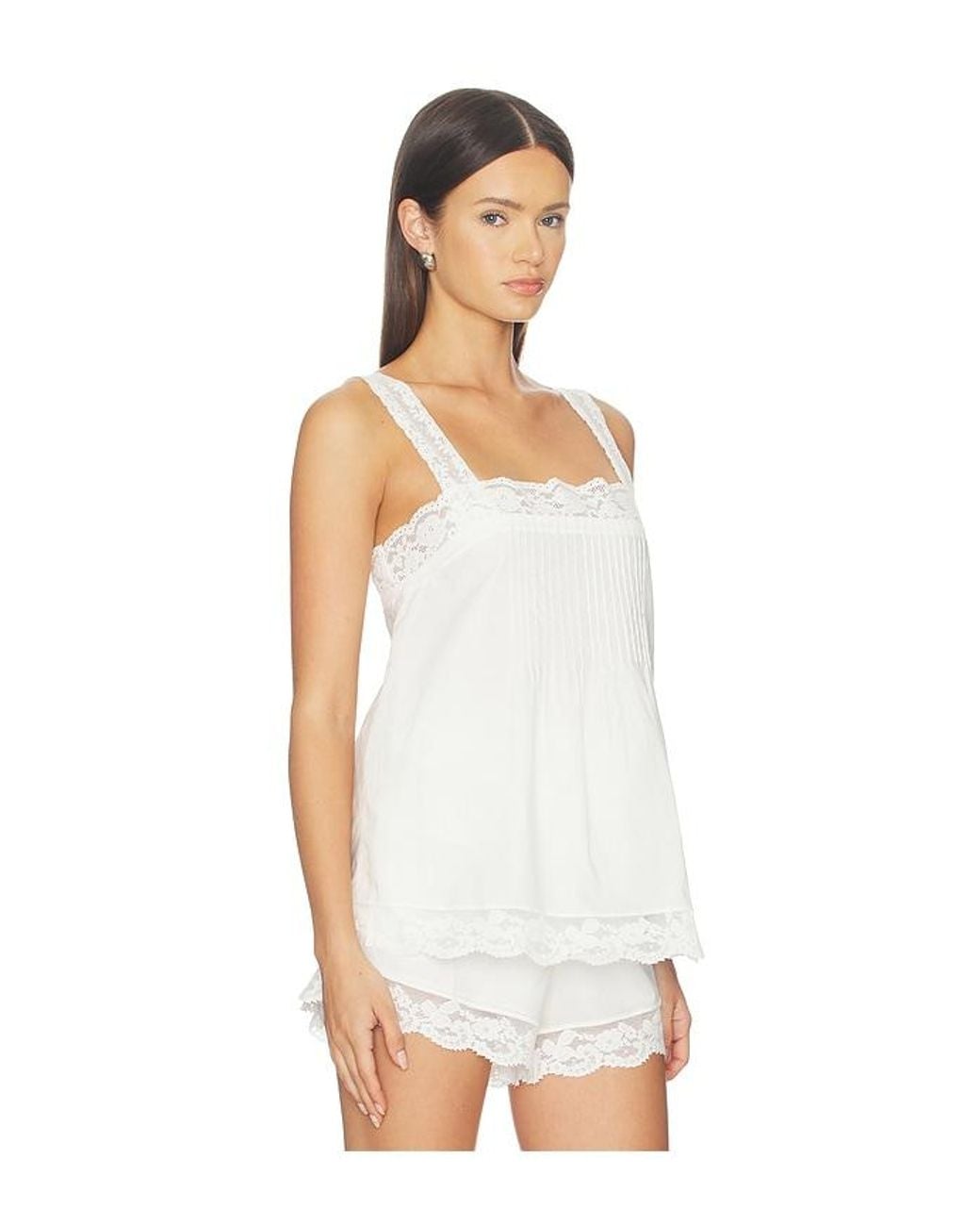 Faithfull The Brand White Cristina Top