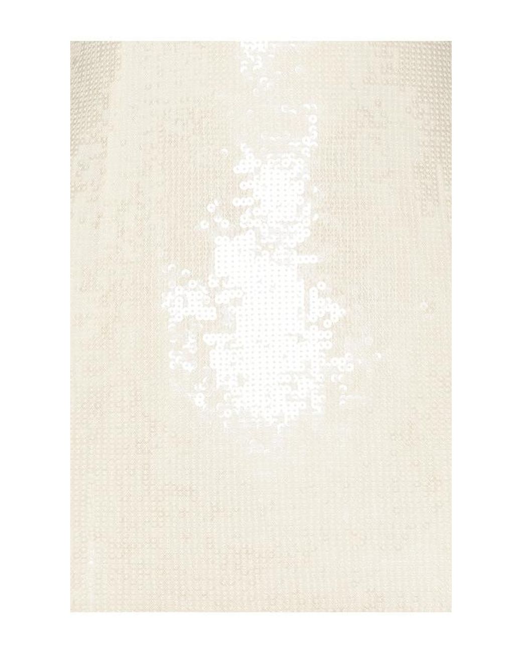 Elodie the Label White Julia Sequin Mini Dress