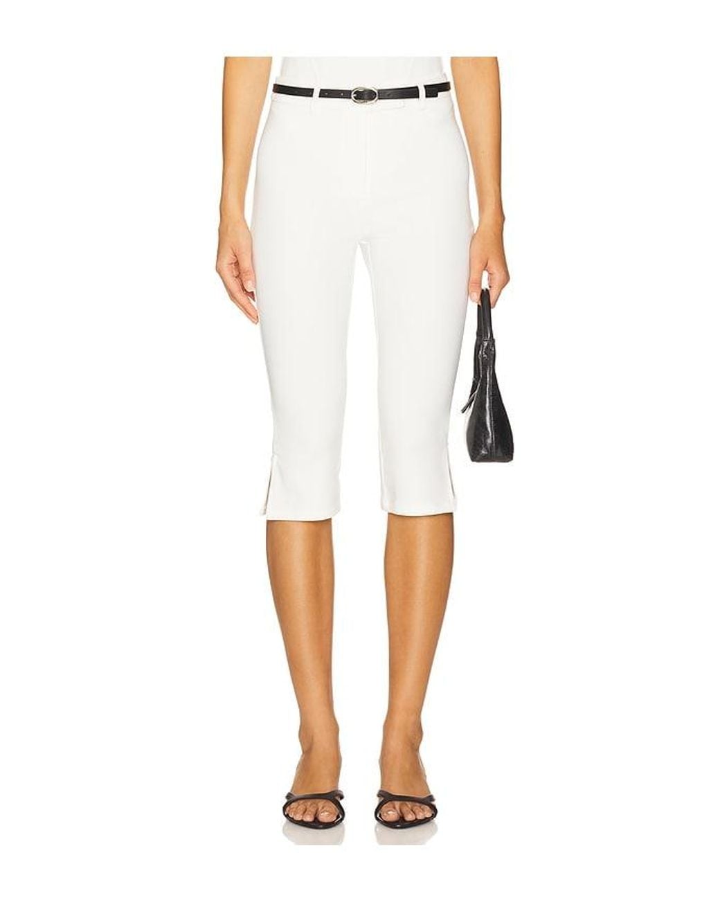 superdown White Harlow Capri