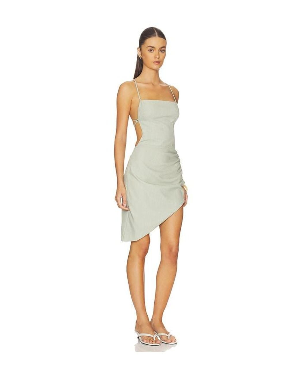 ALL THE WAYS Multicolor Talon Asymmetrical Mini Dress