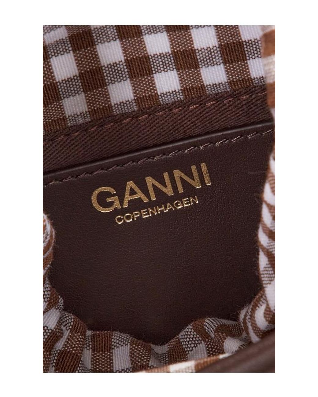 Ganni Black Bou Bucket Raphia