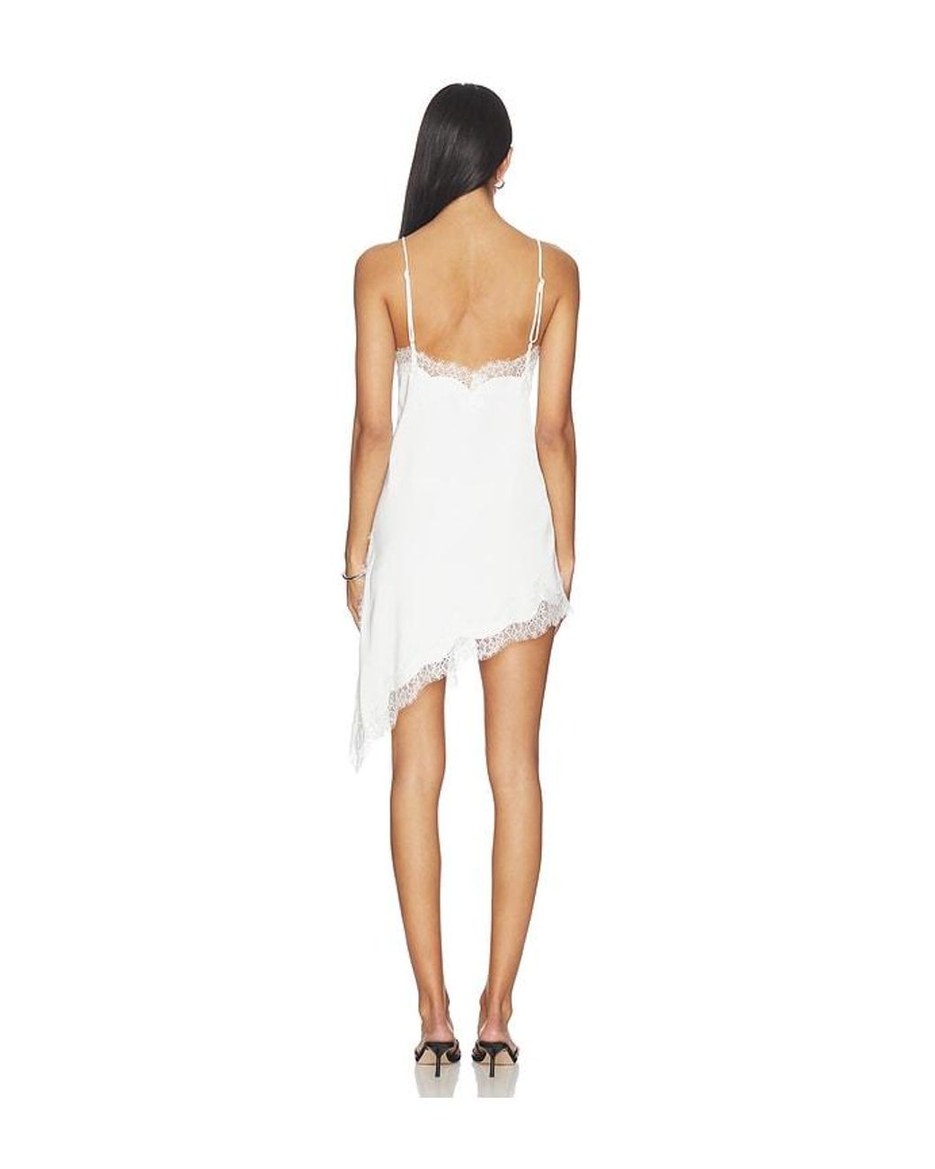 superdown White Jaxine Mini Dress