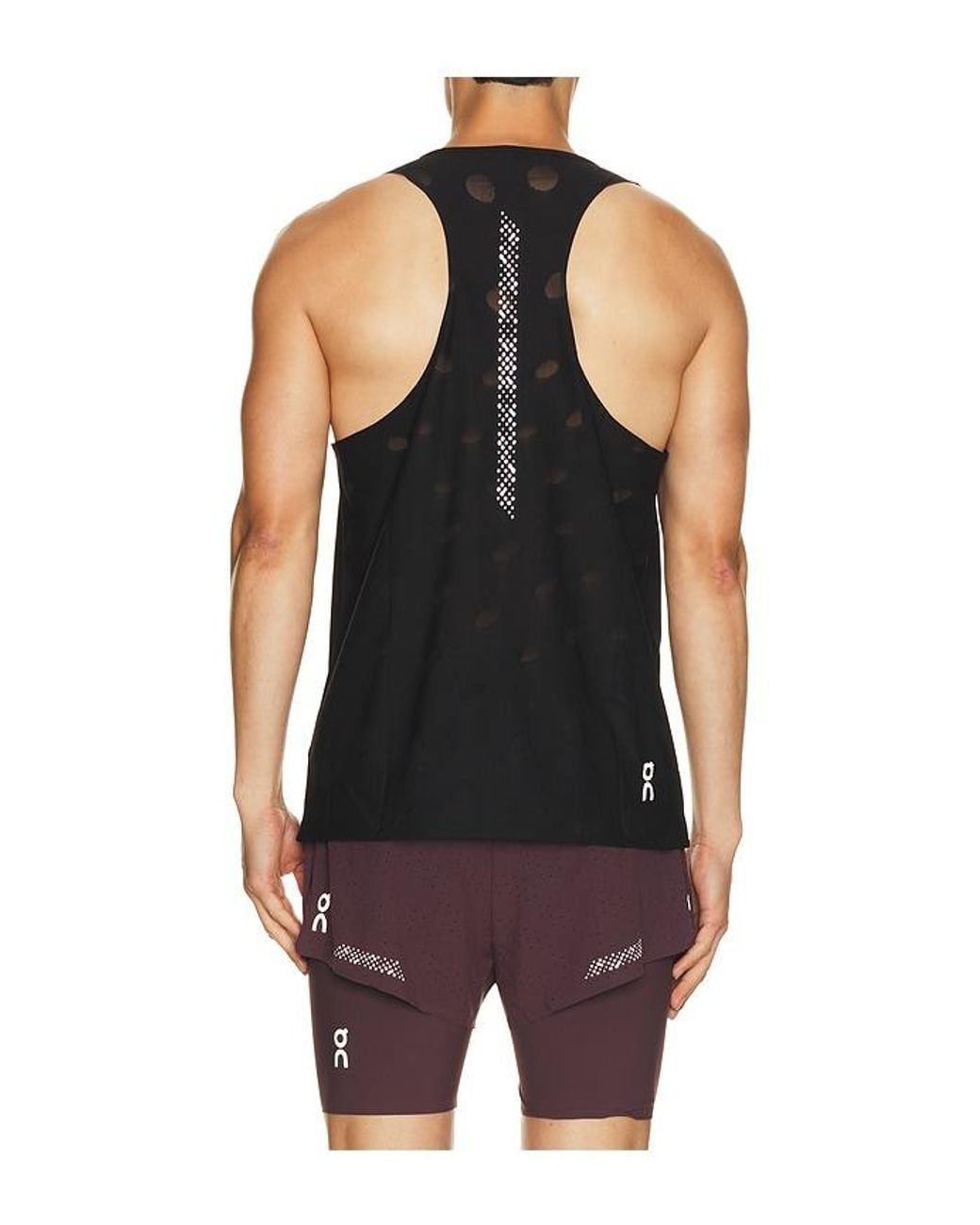 On Shoes Black Zero Tank Breathe for men