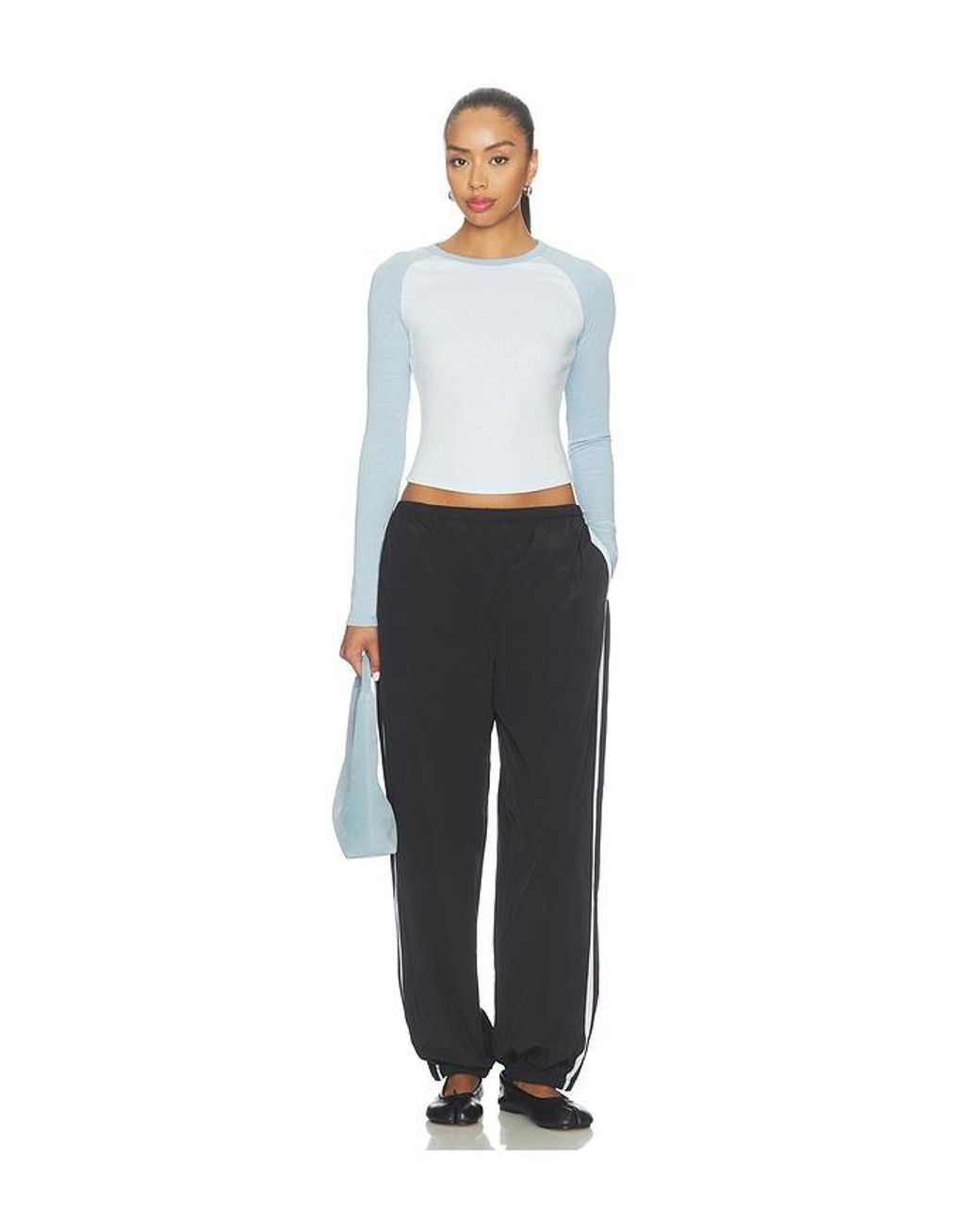 Sandy Liang Blue Paprika Pant