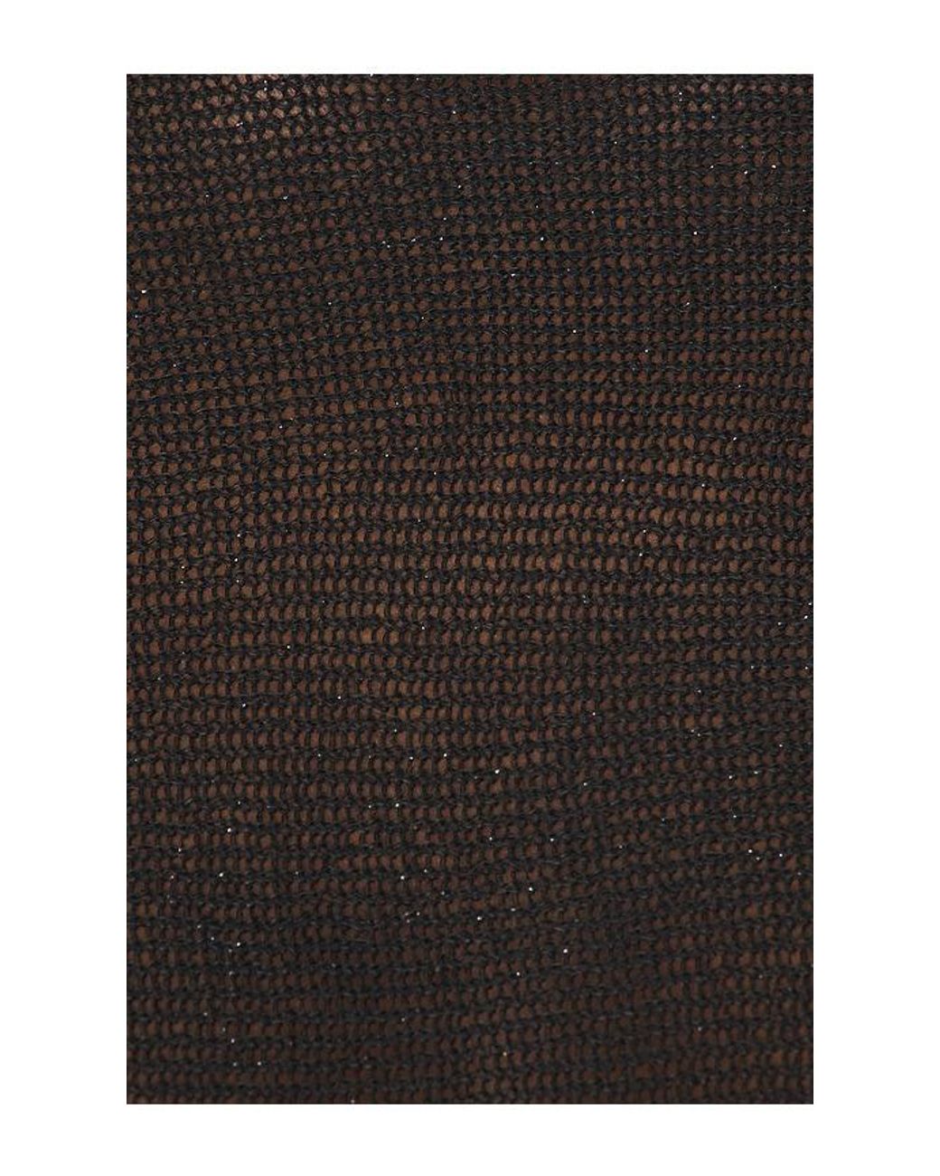 MORE TO COME Black Orson Knit Poncho