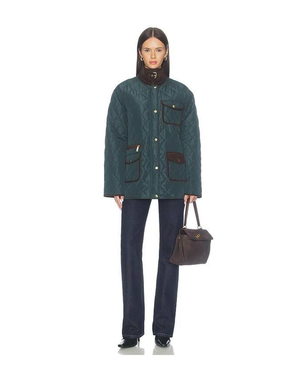 SER.O.YA Blue Liana Coat