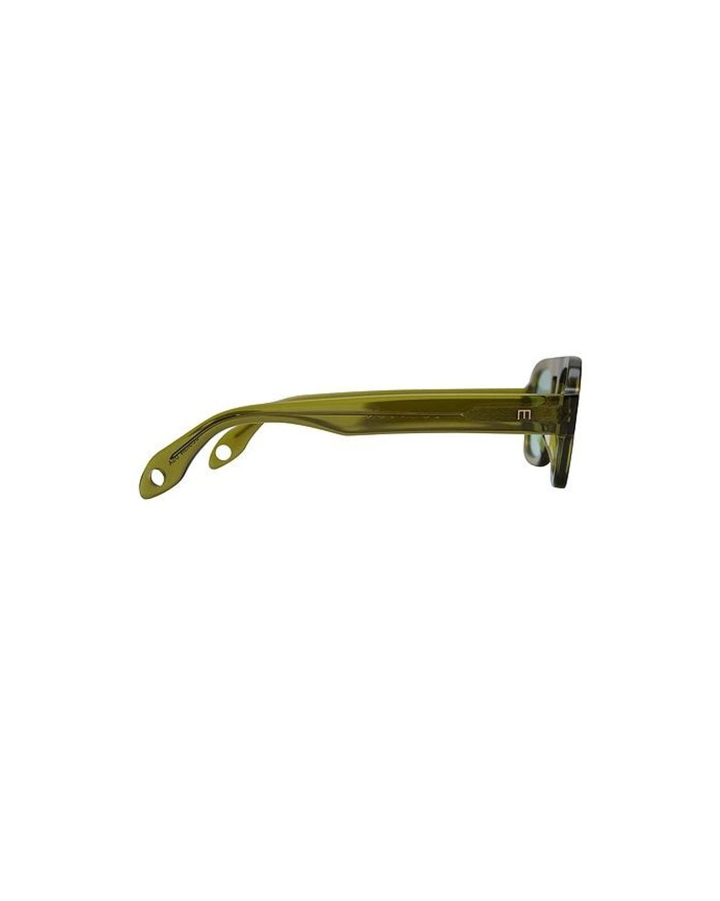 Elisa Johnson Green Mini Jane Sunglasses