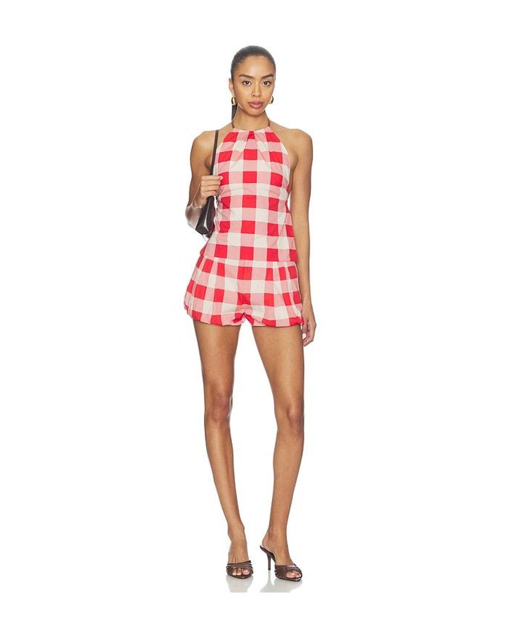 SER.O.YA Red Vicky Short
