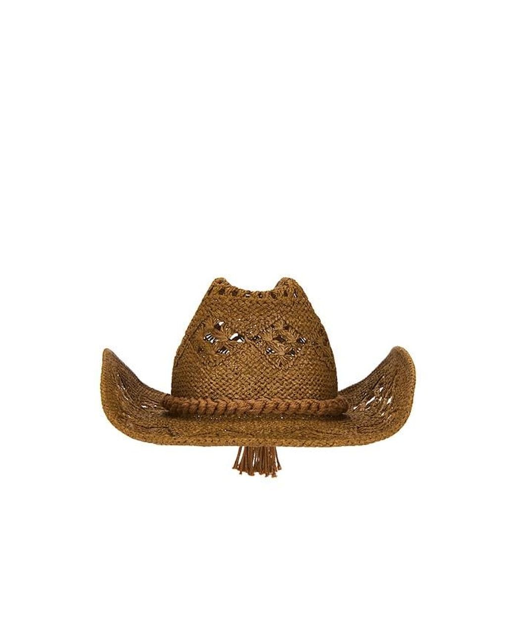 Gigi Pip Brown Remy Cowboy Hat