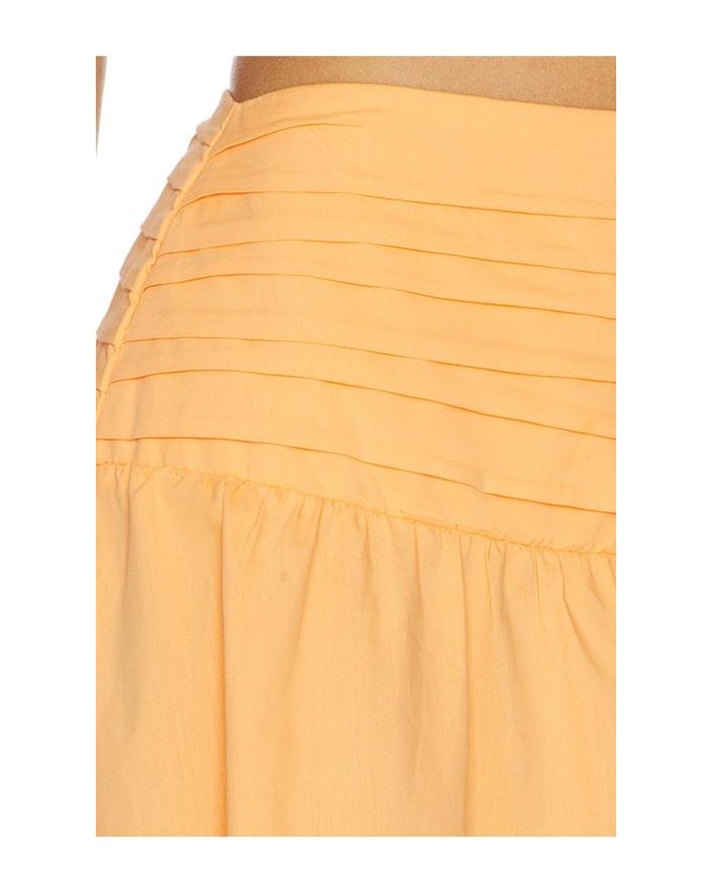 Peixoto Orange Rowan Maxi Skirt