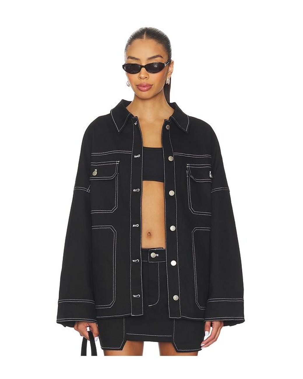 BY.DYLN Black Cooper Jacket