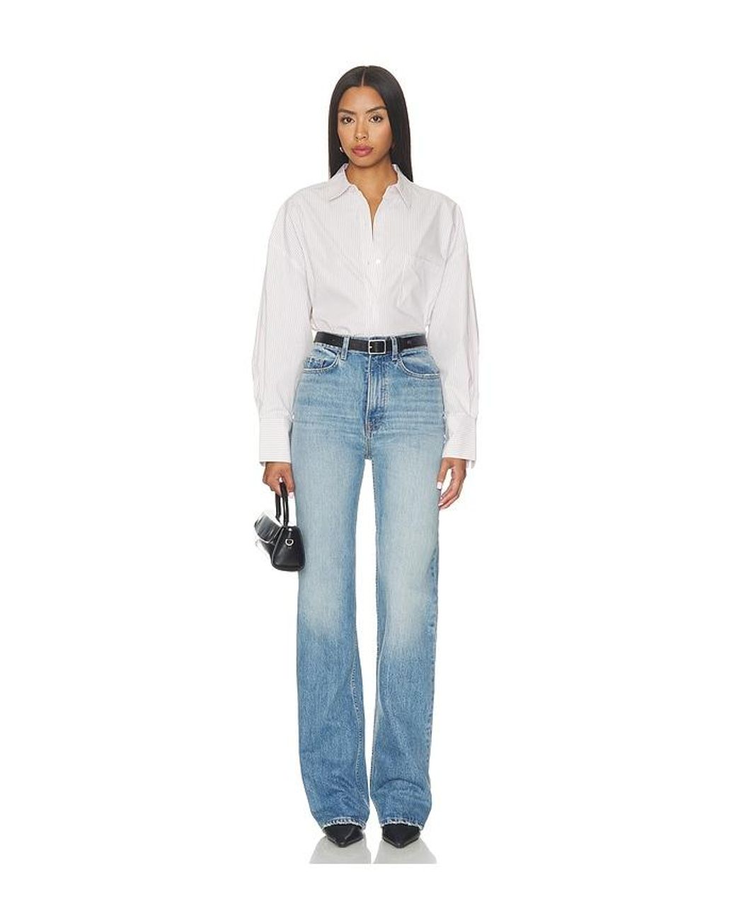 WAO White Poplin Button Up