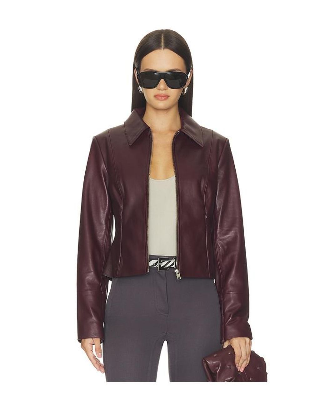 Lamarque Purple Oceana Jacket
