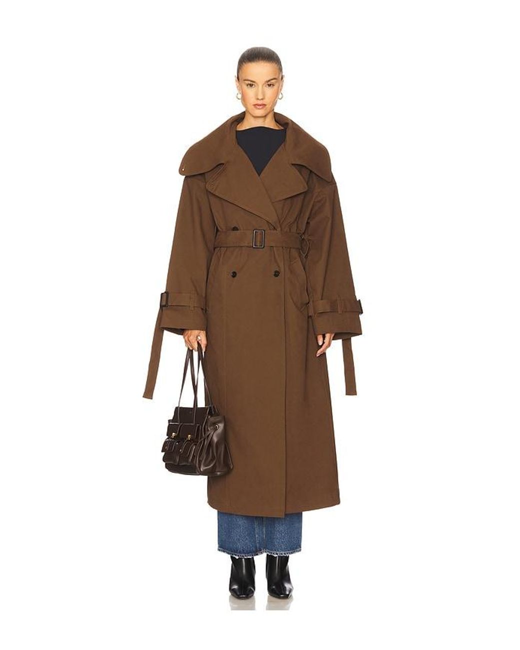 Lamarque Brown X Revolve Josephine Coat