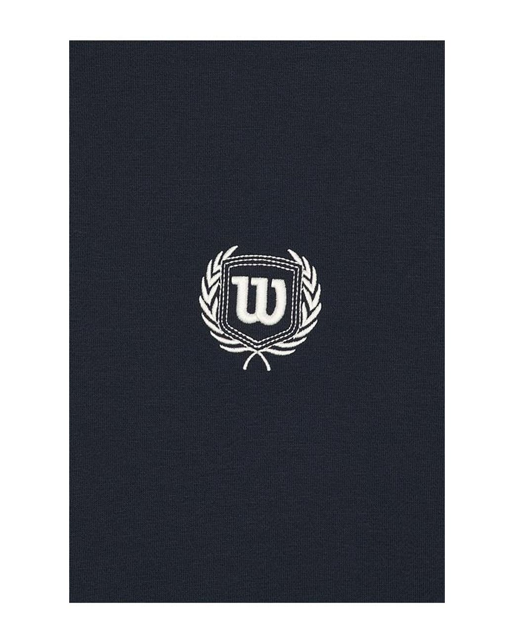 Wilson Blue Playstate Half Zip Sweatshirt for men