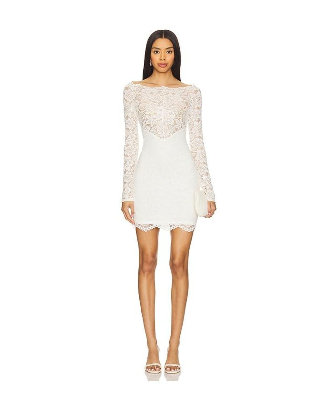 House of Harlow 1960 X Revolve Romy Mini Dress in White | Lyst House of Harlow 1960 X Revolve Romy Mini Dress in White | Lyst