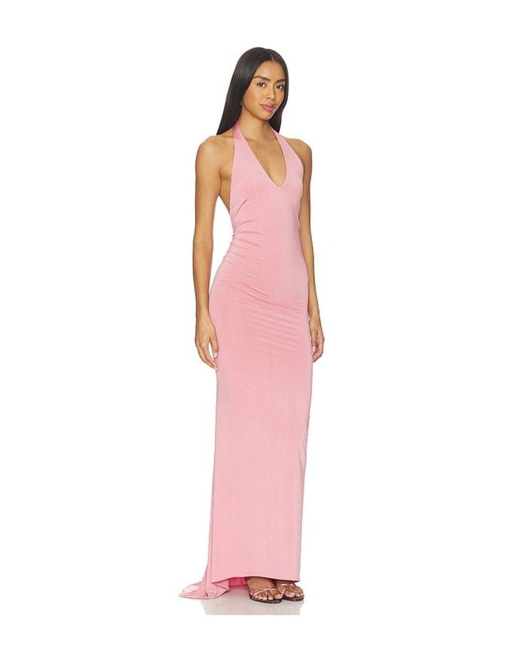 Amanda Uprichard Pink Esther Gown