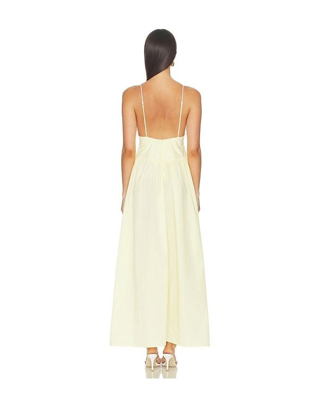 ALL THE WAYS White Adia Maxi Dress