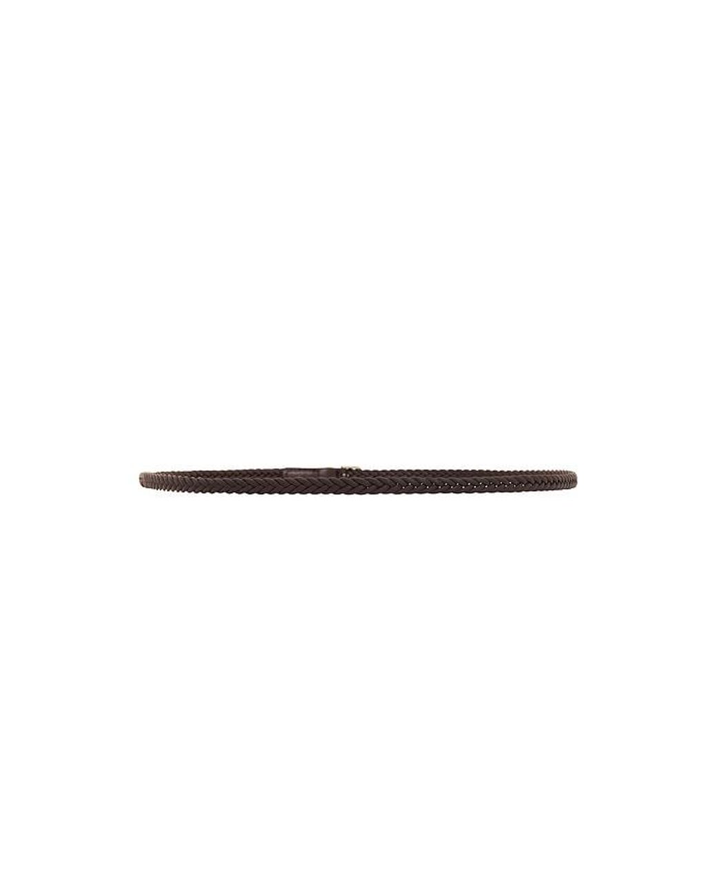 petit moments White Braided Belt