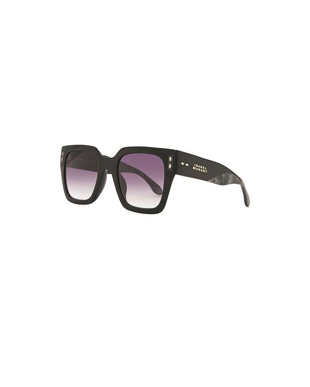 Isabel Marant Black The New Marble Temple Sunglasses