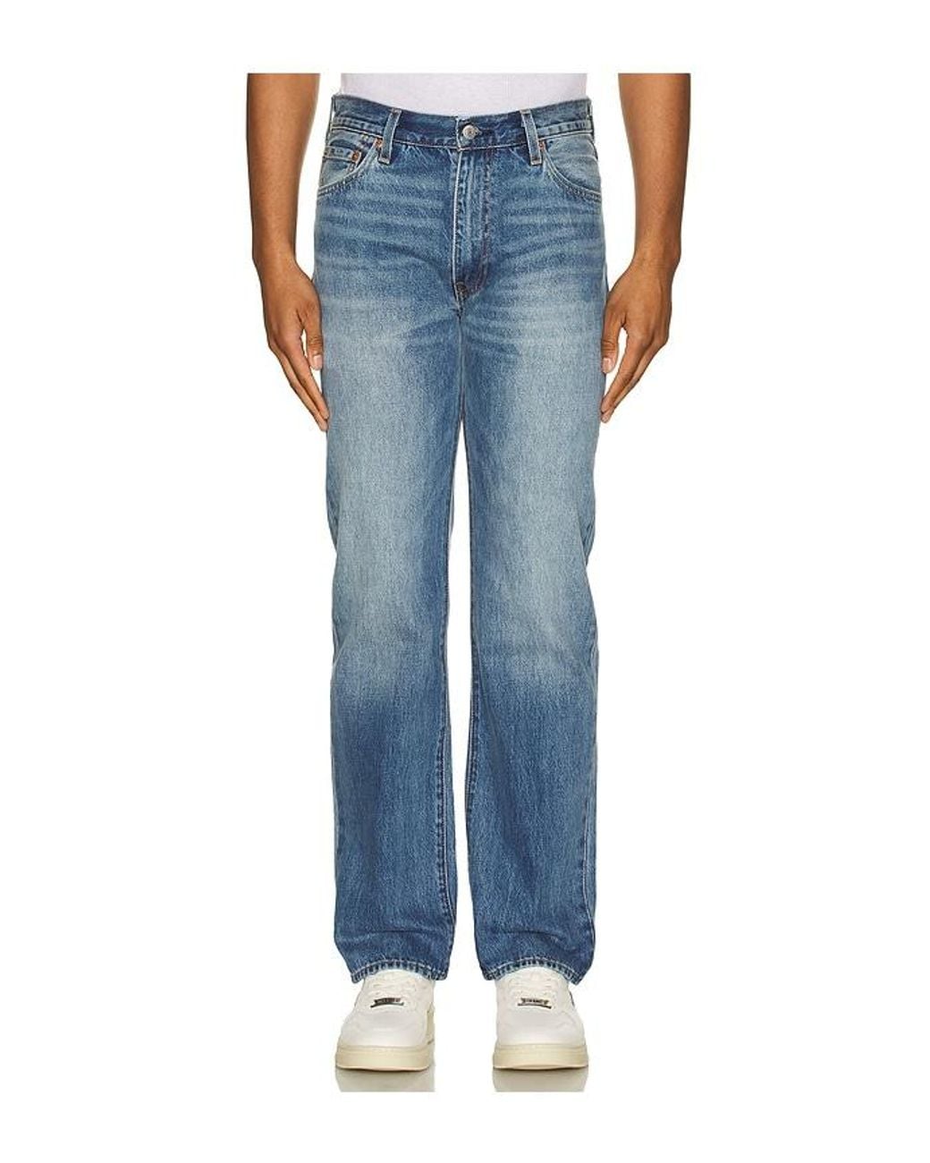 555 Relaxed Straight Jeans En Color Denim-Medium Talla (También En 32, 34, 31, 33, 38) Levi's de hombre de color Blue