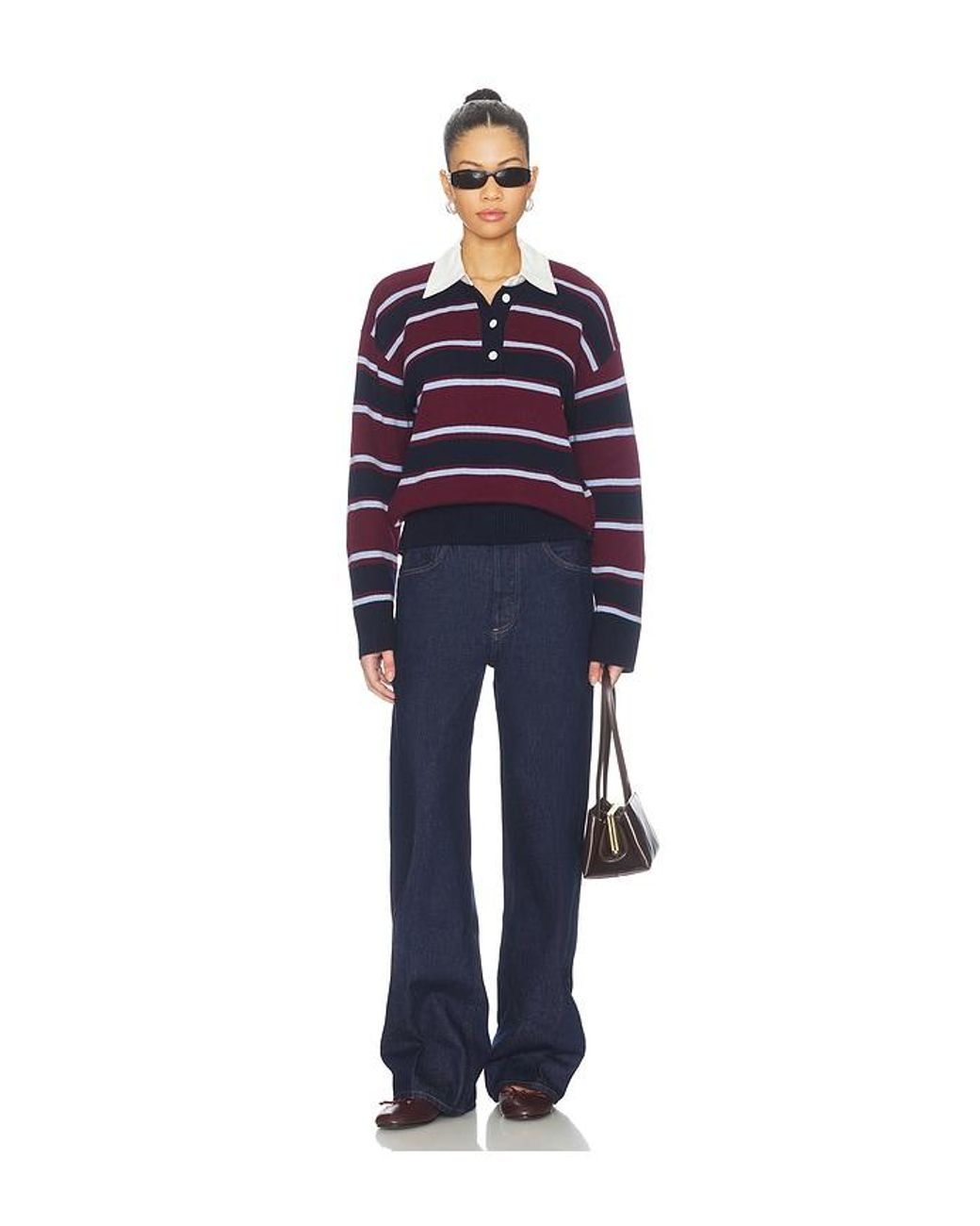 Rails Blue Paxton Top