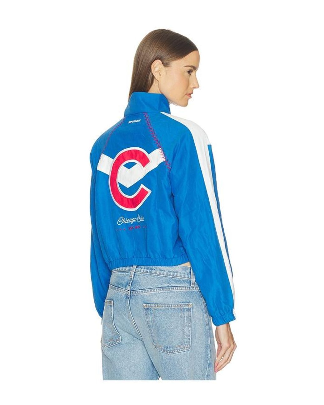 OFF SEASON Blue Lightweight Track Jacket