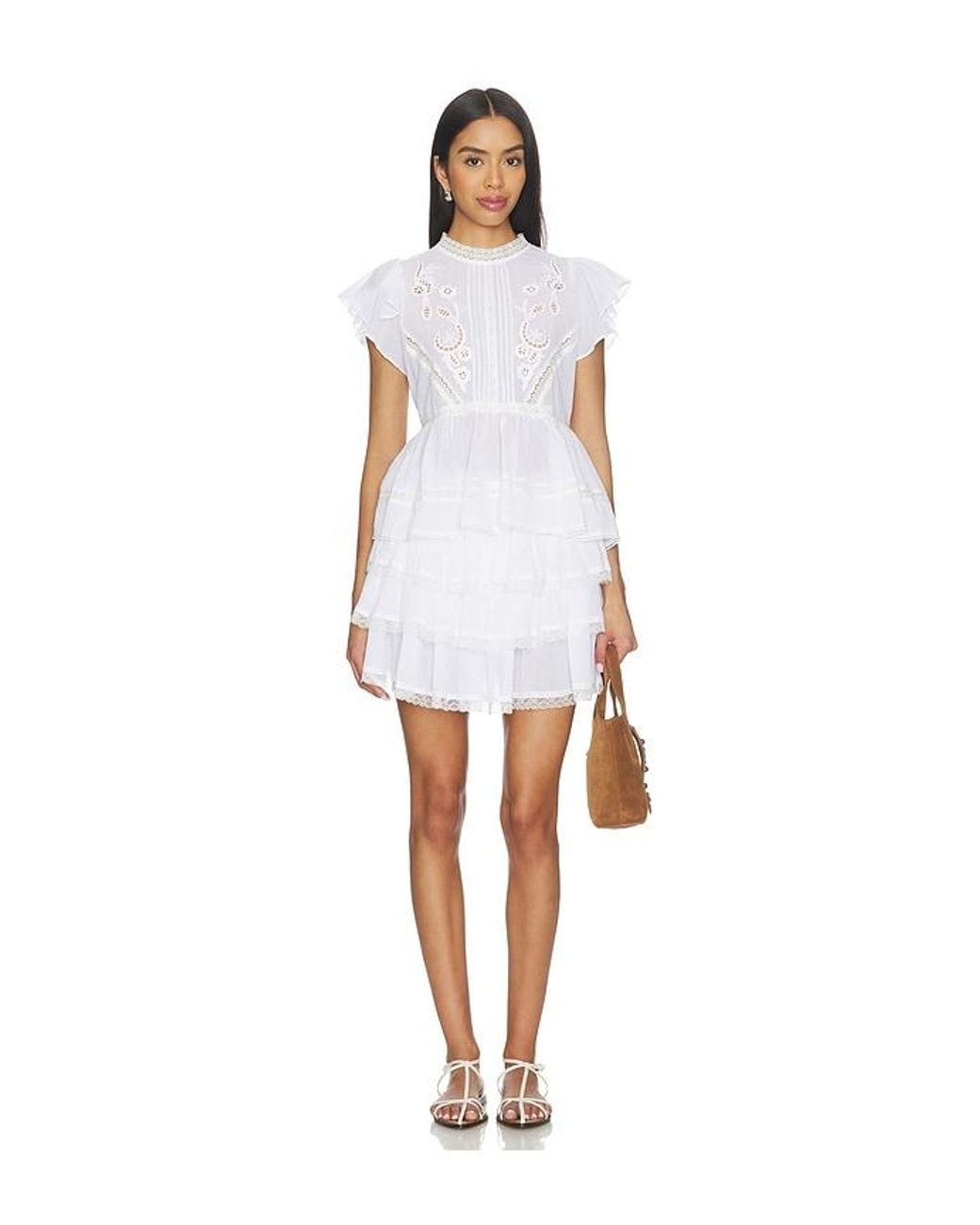 Astr White Genever Skirt