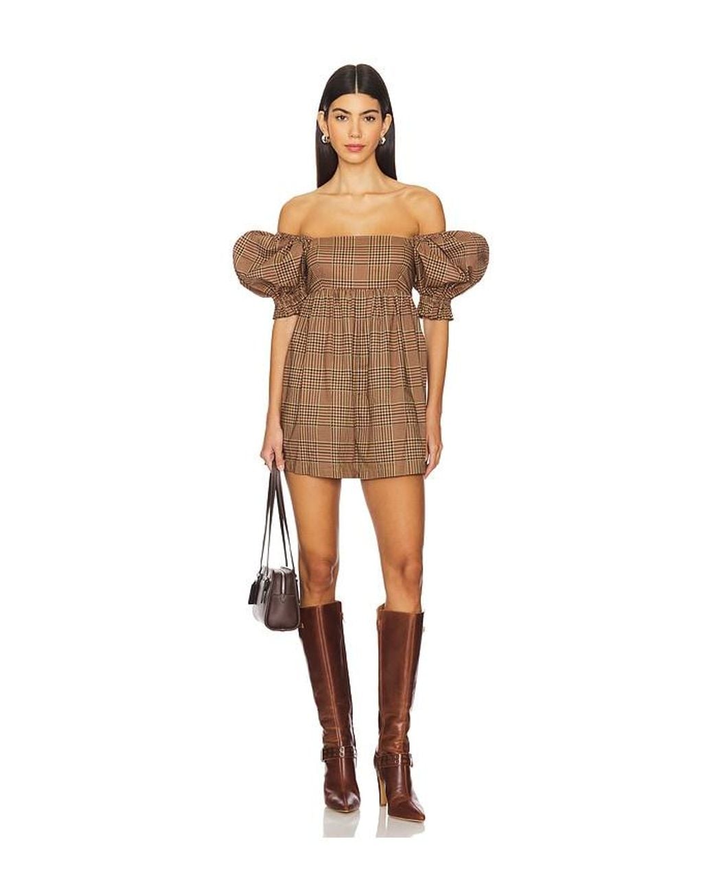 Selkie Multicolor Puff-Sleeve Smocked Poplin Romper