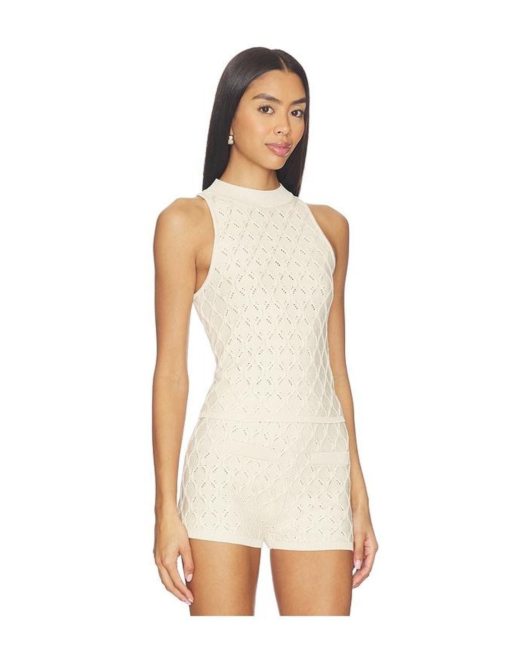 Devon Windsor White Renatta Tank Top