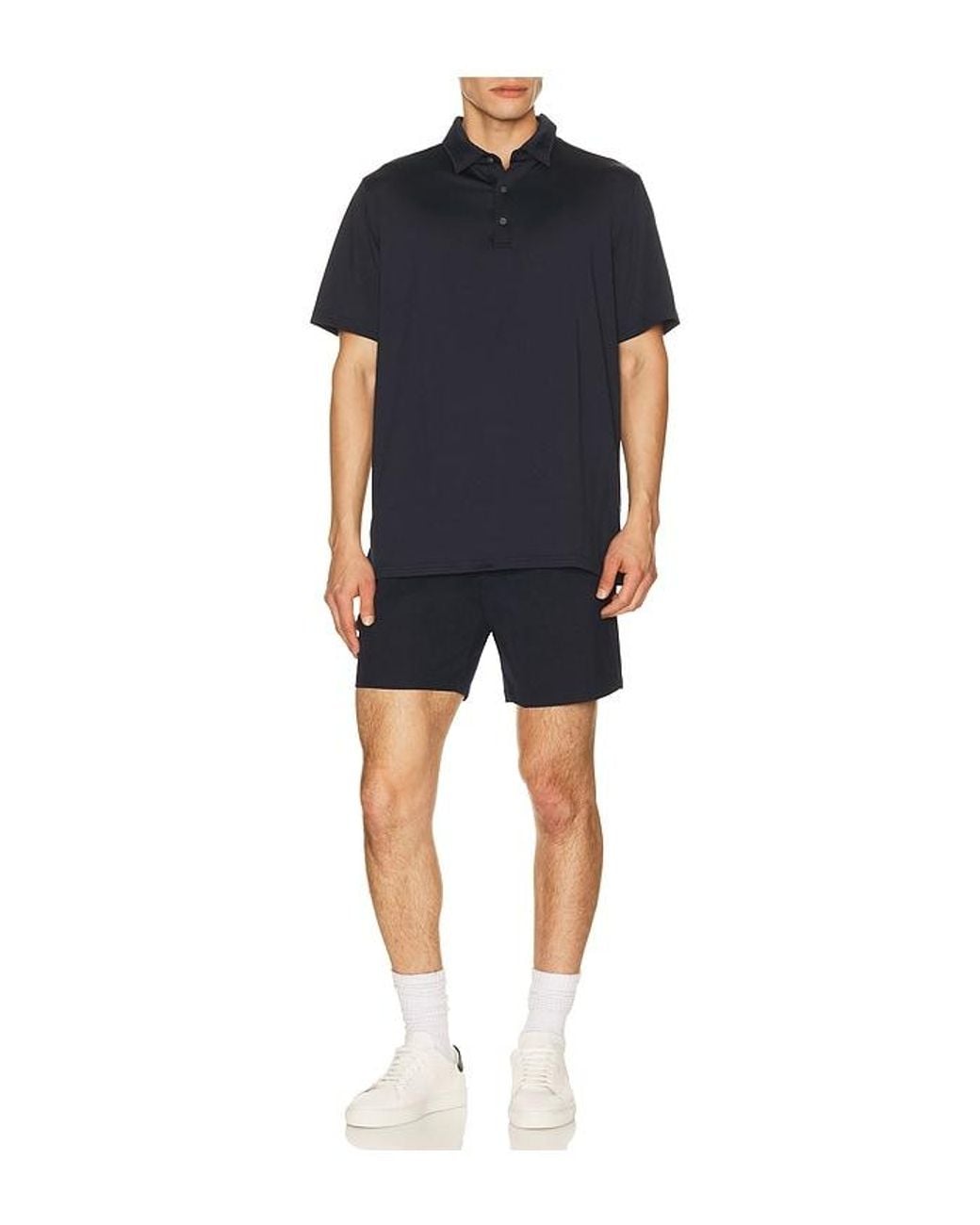 Rhone Blue 7 Nomad Tech Chino Short for men