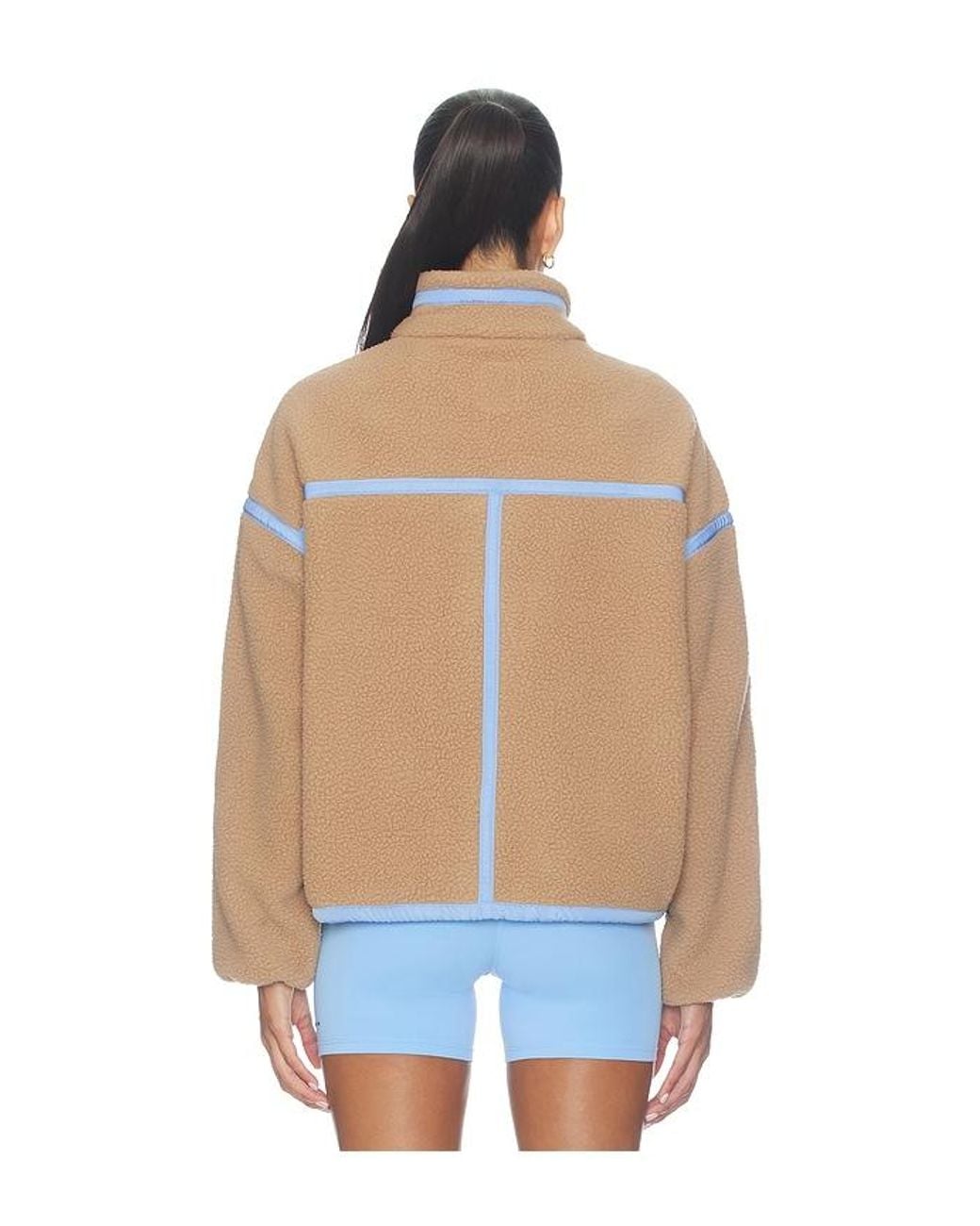 P.E Nation Blue Lennon Sherpa Jacket