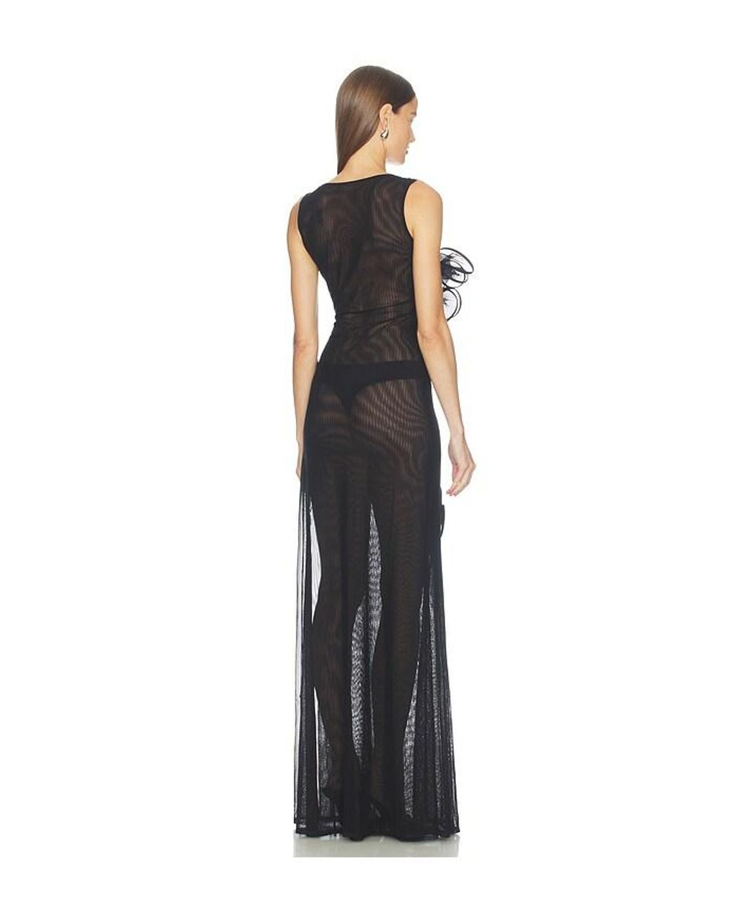 Sid Neigum Black Scribble Dress