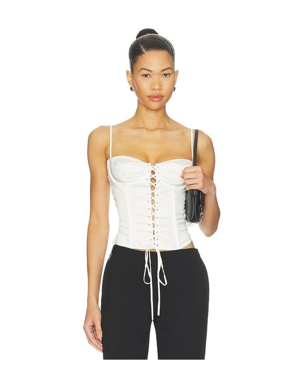 Miaou White Delaney Corset