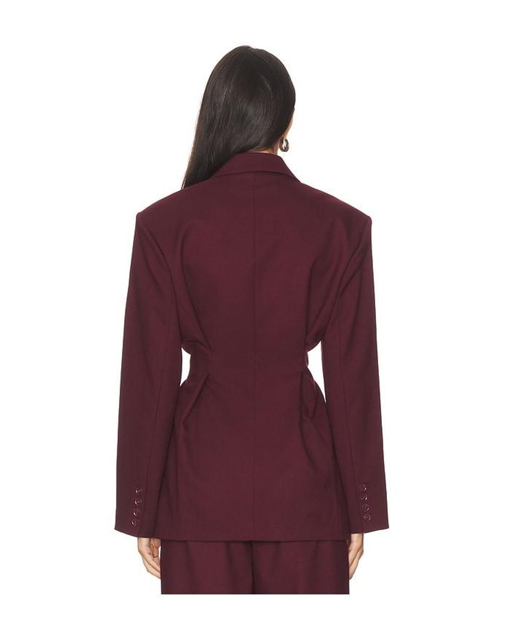 Gestuz Purple Paula Waist Blazer