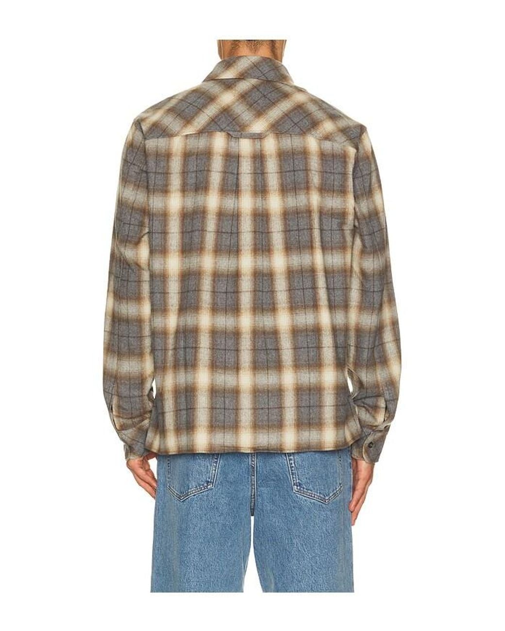 Citizens of Humanity Blue Cairo Long Sleeve Shirt for men