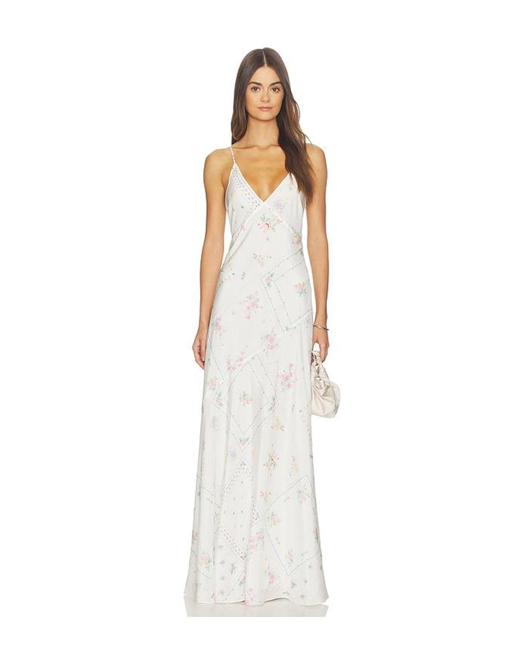 LoveShackFancy White Castilla Dress
