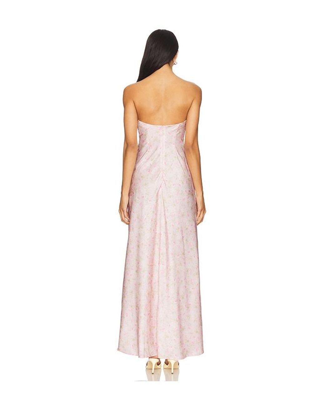 For Love & Lemons White Carla Maxi Dress