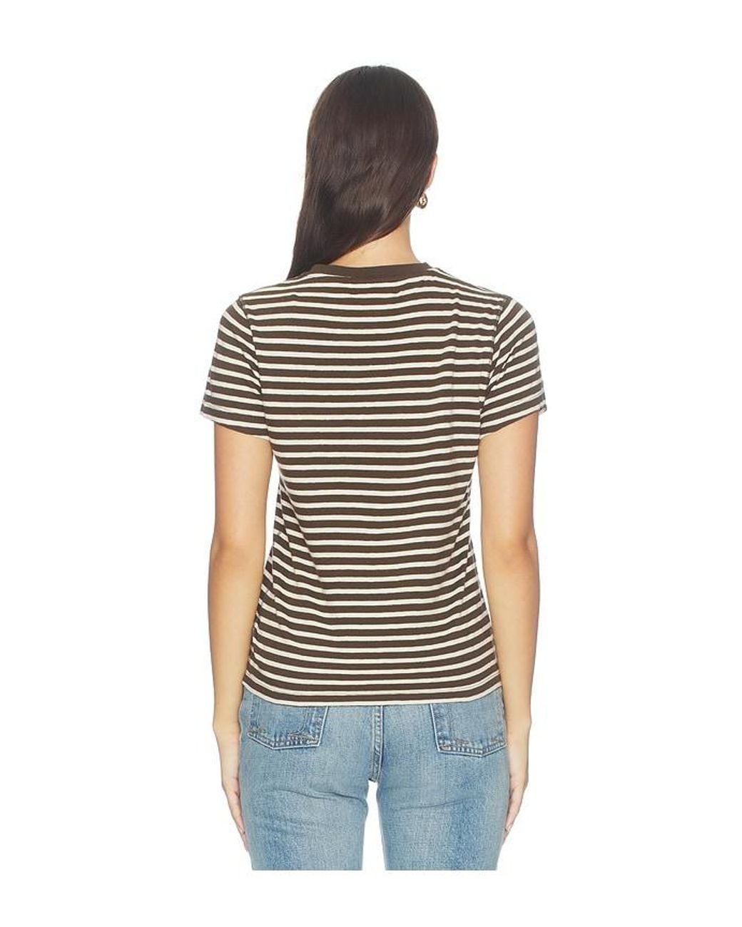 La Ligne Blue Stripe Molly Tee