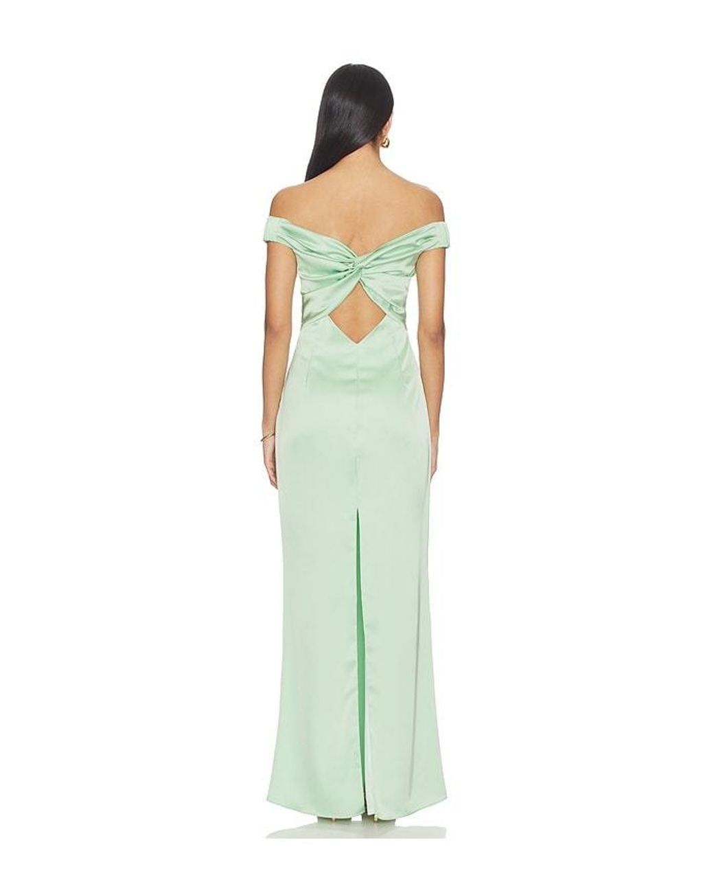 Katie May White Liu Gown
