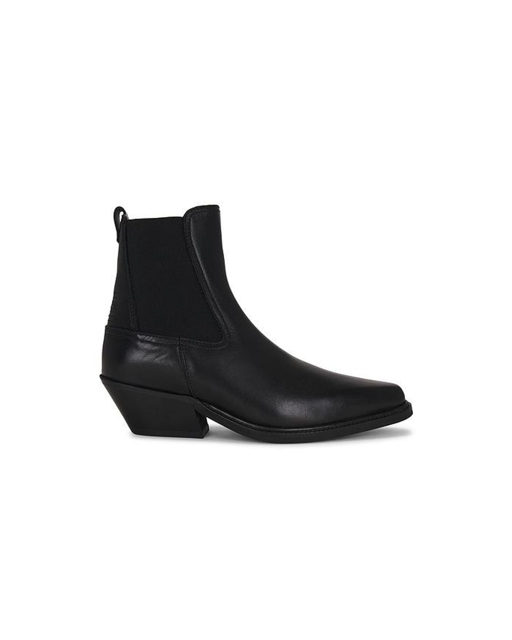 AllSaints Black Carter Chelsea Boot