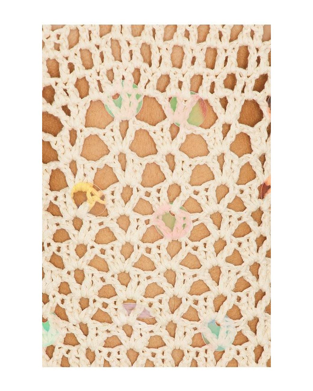 ROBE CAPUCINE en Cream superdown en coloris Natural