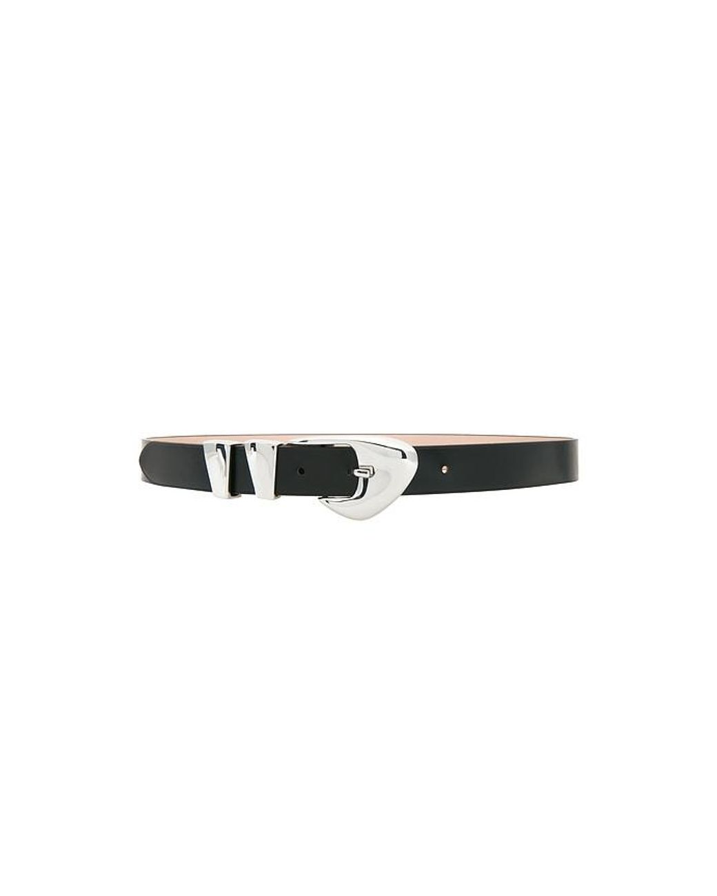 By Far Black Moore Belt