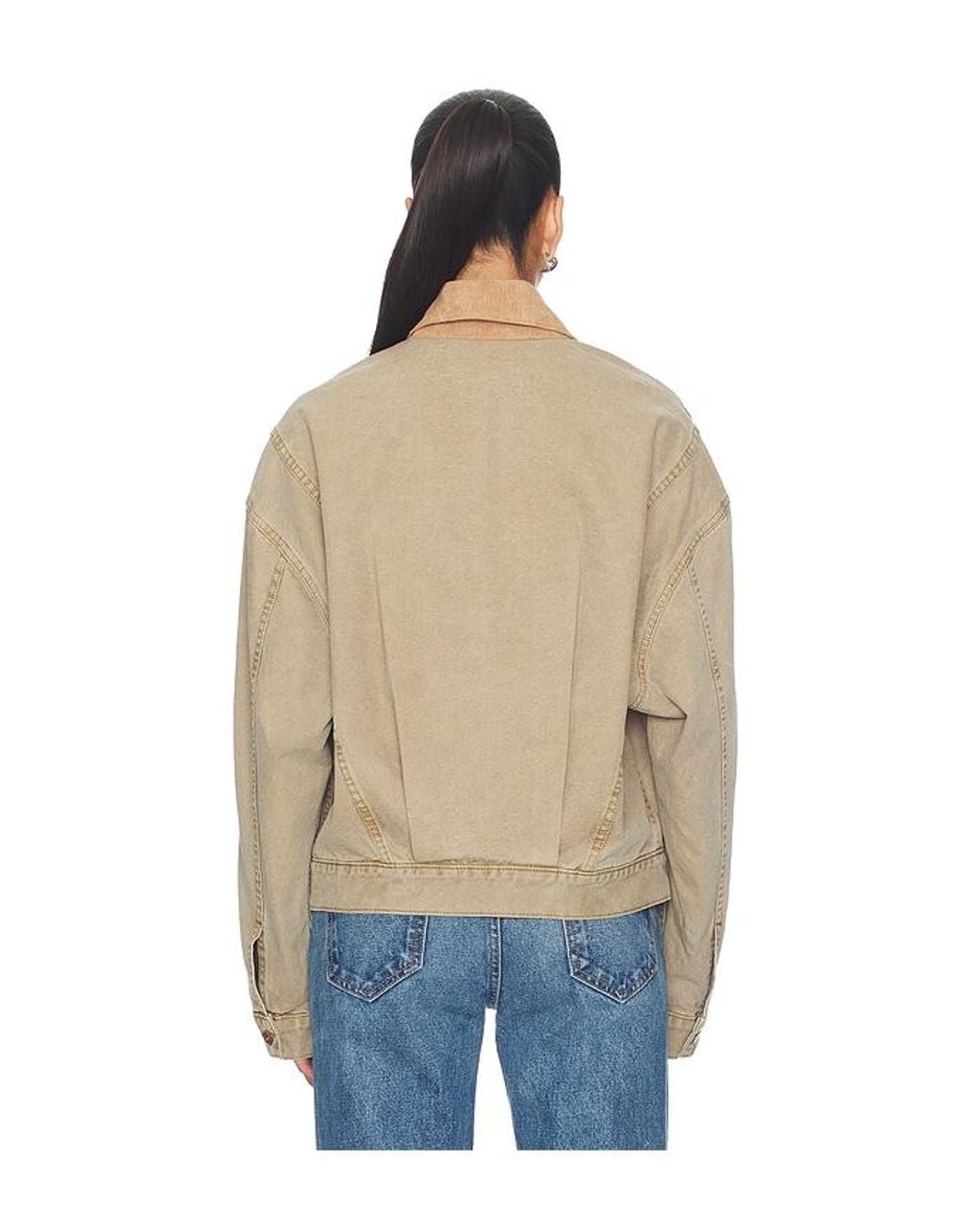 SLVRLAKE Denim Blue Camden Garage Jacket