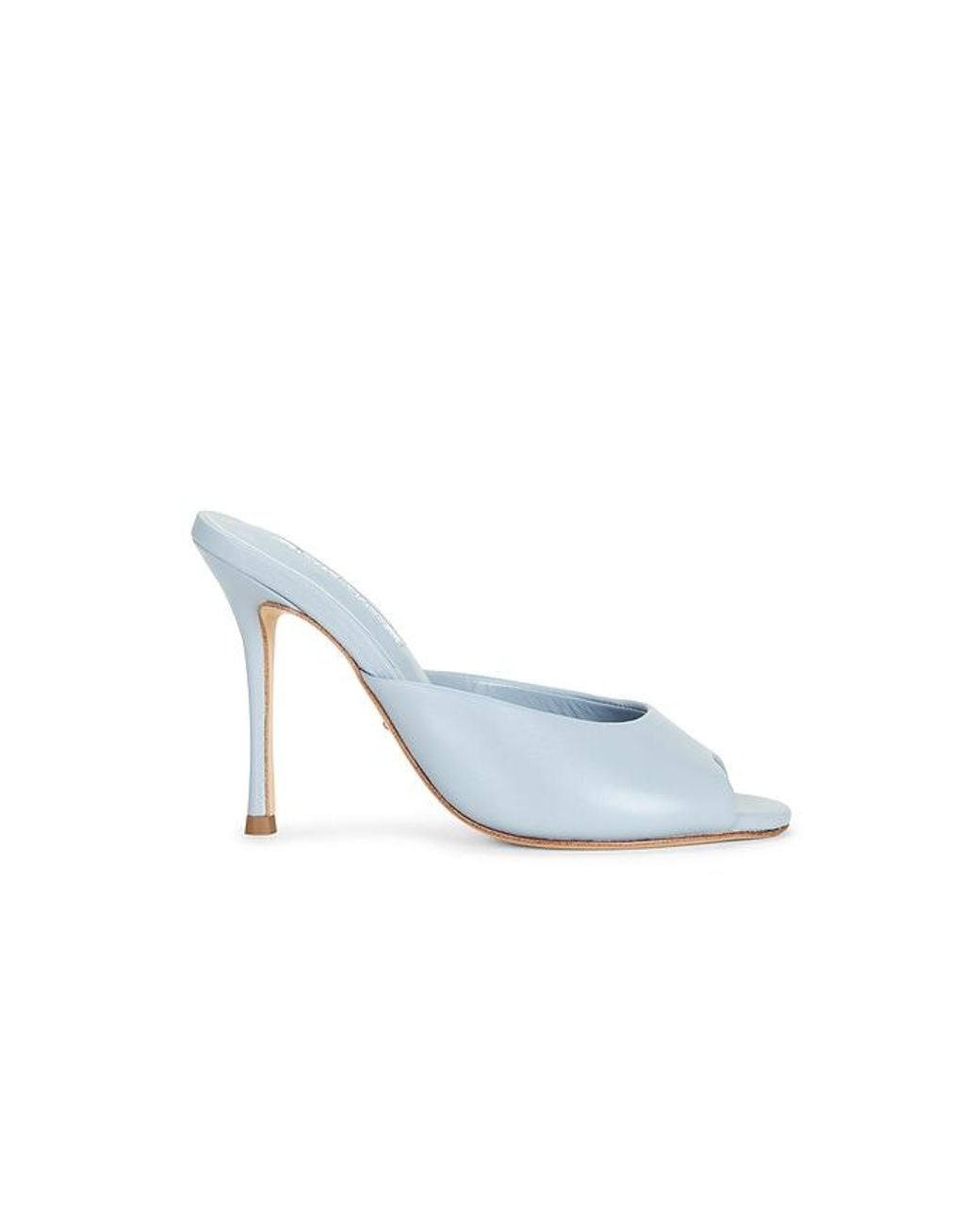 Tony Bianco Blue Sandra Mule